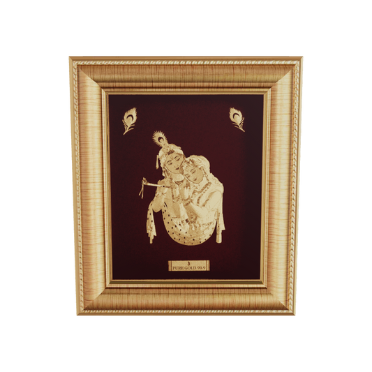 Radha Krishna Eternal love photo frame, perfect gift for home temple , housewarming.