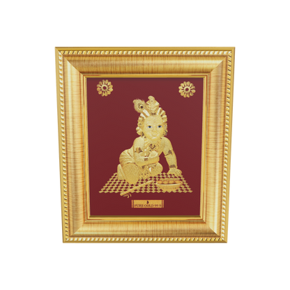 Prima Art , Prima Art India, Prima Art artwork, Prima Art 99.90% gold sheet artwork, 24k gold sheet artwork, Devotional artwork , Prima Art 24k gold sheet artwork, Balaji gold artwork