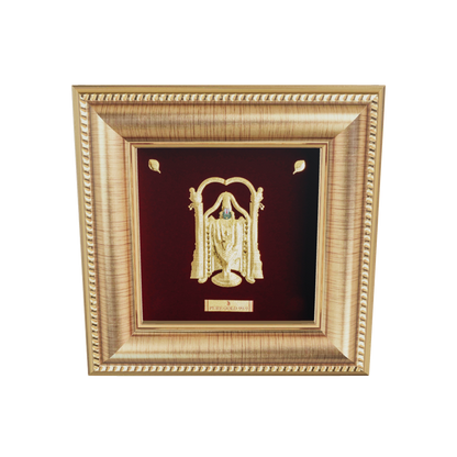 Prima Art Balaji 24K Gold Sheet Artwork Frame best for festival and corporate gifting 