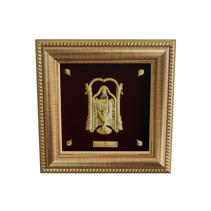 Prima Art Balaji 24K Gold Sheet Artwork Frame best for festival and corporate giftin