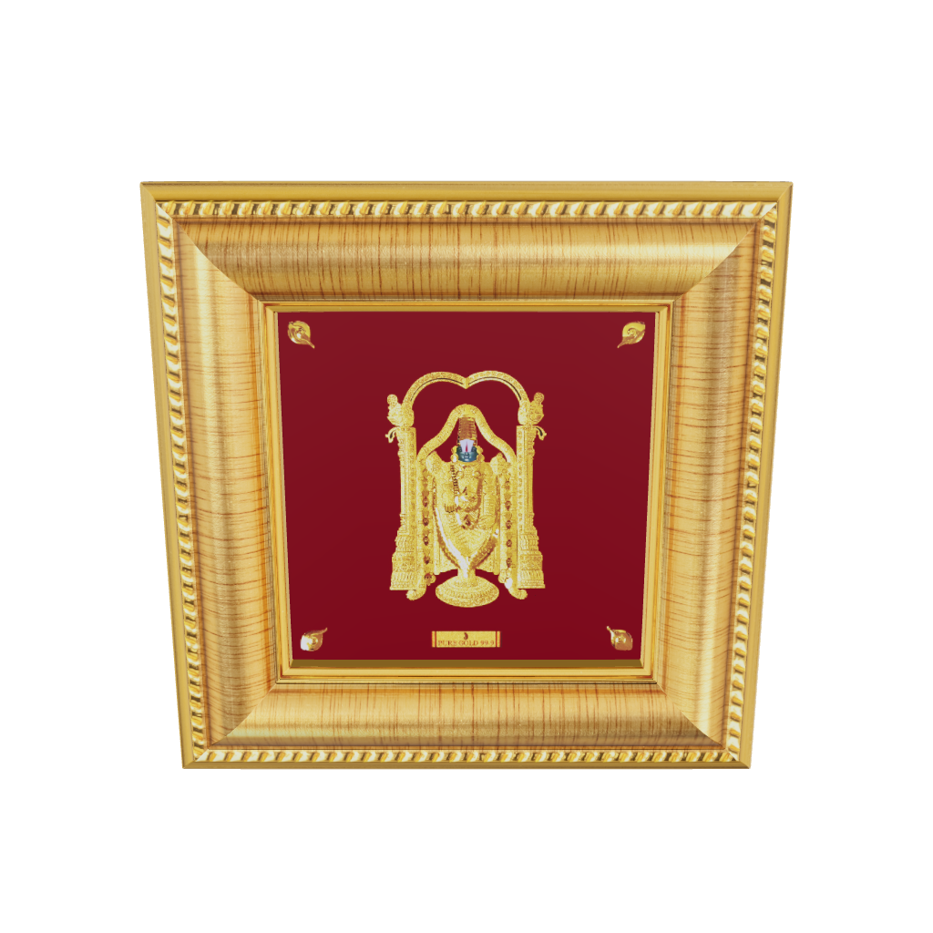 Prima Art , Prima Art India, Prima Art artwork, Prima Art 99.90% gold sheet artwork, 24k gold sheet artwork, Devotional artwork , Prima Art 24k gold sheet artwork, Balaji gold artwork