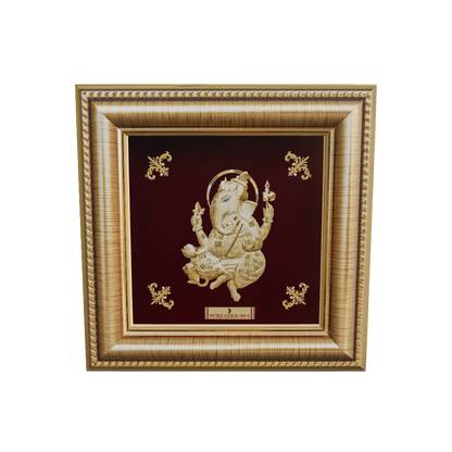 Prima Art Balaji 24K Gold Sheet Artwork Frame best for festival and corporate giftin