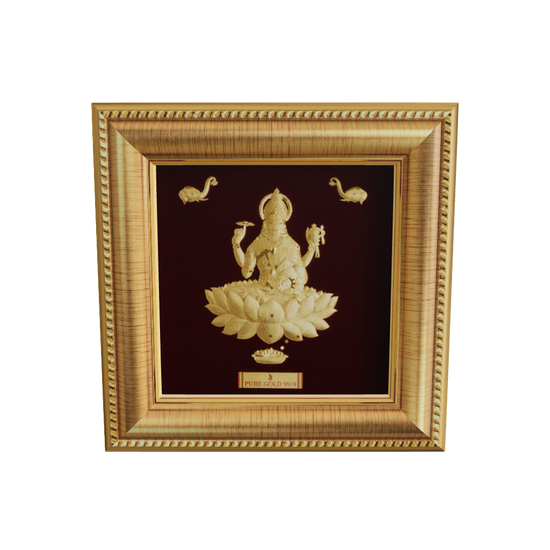 Prima Art Balaji 24K Gold Sheet Artwork Frame best for festival and corporate giftin