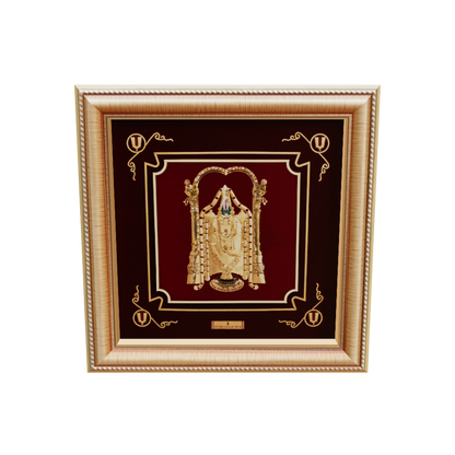 irupati Balaji gold wall hanging for home decor and for gifting.