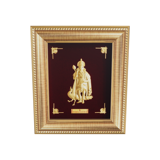 Prima Art Murgan 24K Gold Sheet Artwork Frame best for festival and corporate gifting 