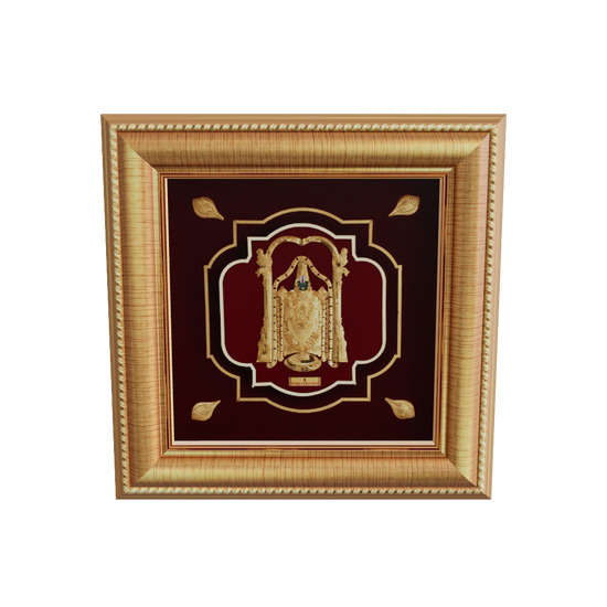 24k gold Balaji frame for spiritual gifting