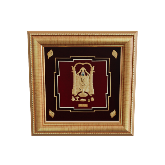 Balaji gold artwork for housewarming gift