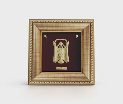 Prima Art Balaji 24K Gold Sheet Artwork Frame best for festival and corporate gifting 