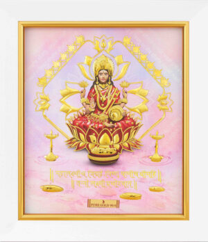 Prima Art Shree Laxmi 24K Pure Gold Artwork (s6)